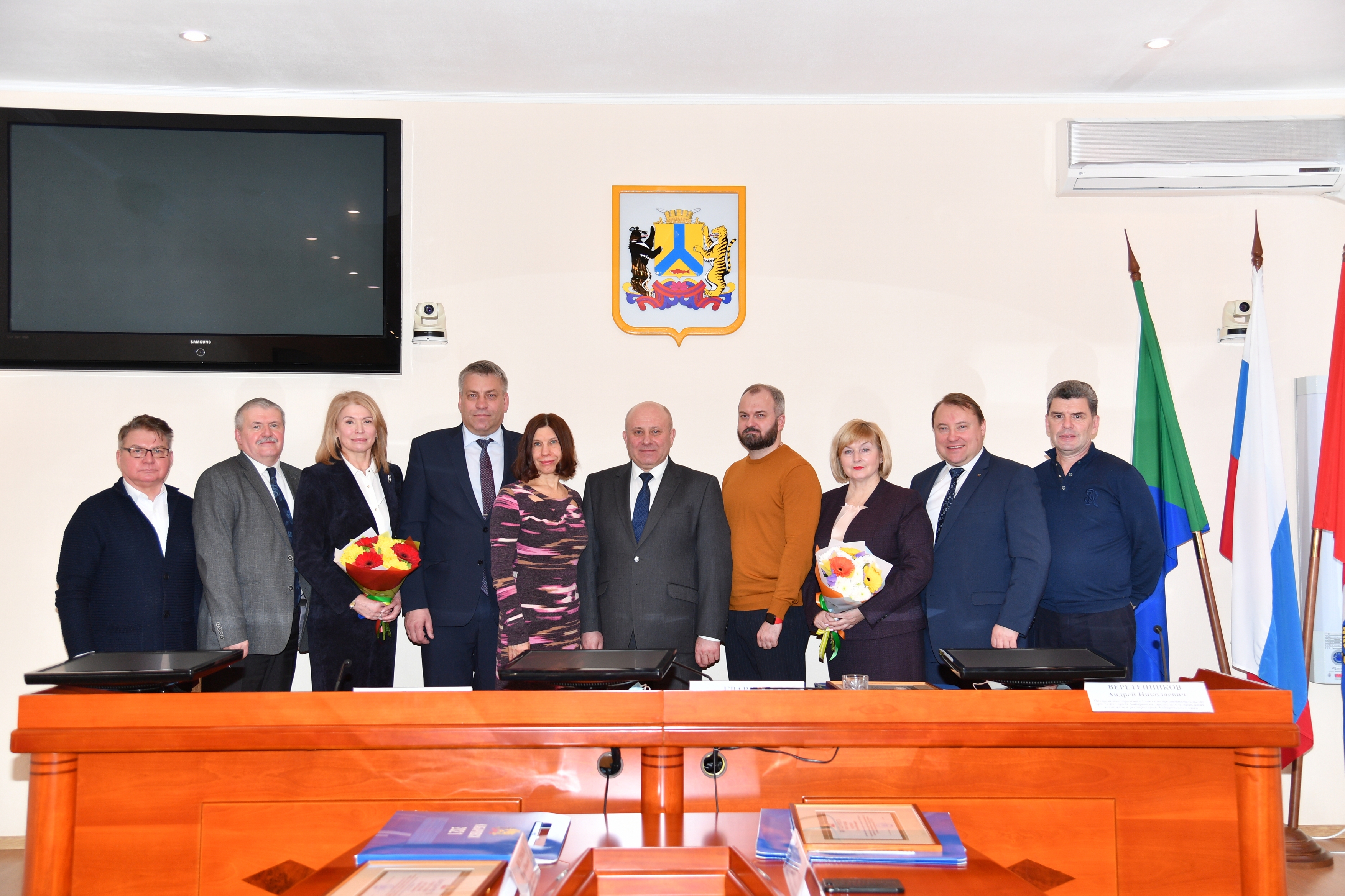В Хабаровске наградили представителей городского бизнес-сообщества